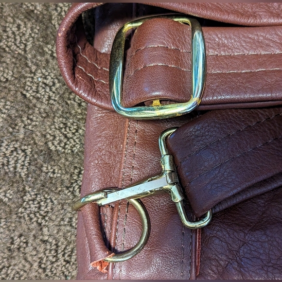 Vintage 1960’s LL Bean leather crossbody camera bag - Picture 11 of 13